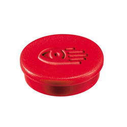 Legamaster office magnet. Red Ø30 mm.