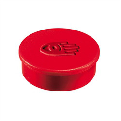 Legamaster office magnet. Red Ø35 mm.