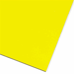 Yellow magnetic sheet A4