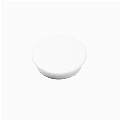 Strong office magnet white round