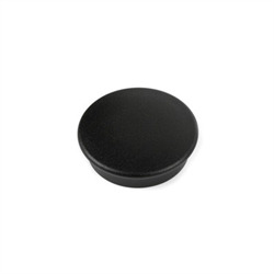 Strong office magnet black round