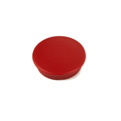 Strong office magnet red round
