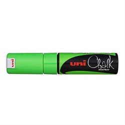 UNI Chalk marker 8 mm. Green XL