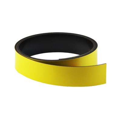 2 cm. wide magnetic foil with yellow top side. Can be cut into smaller pieces. Sold in rolls of 1 metre. Buy from 1 metre MB-20 Yellow.