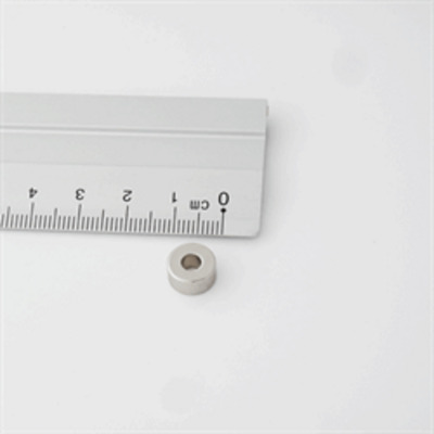 Ring magnet made of neodymium in size 10x4x4 mm. with a Ø4 mm. hole.