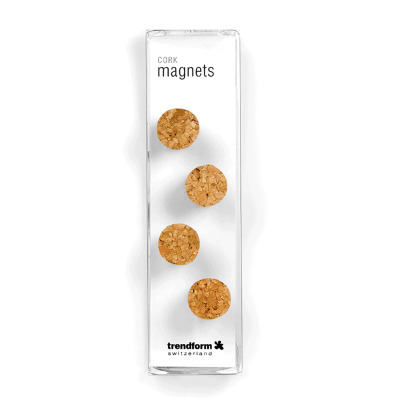 You get a gift box with 4 cork magnets when you buy Trendform magnets with Magnetpartner.