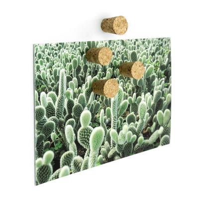 Make your fridge look cool again. The cork magnets are both cool, different and stronger than most normal fridge magnets.