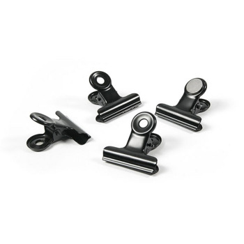 Trendform black magnetic clips from the GRAFFA collecktion. Pack with 4 pieces.