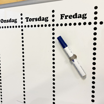 Perfect for whiteboards for holding your board markers