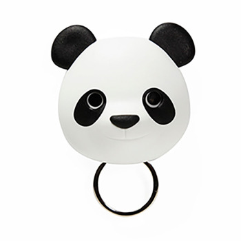 Super cute panda key holder for magnetic key hanging. It will fit perfectly in most hallways.