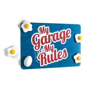 Make your fridge fun again - use these magnets for hanging up postcards, notes etc.