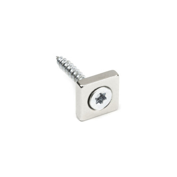Countersunk magnet made of neodymium (N35) with a screw hole (screw / bolt not included).