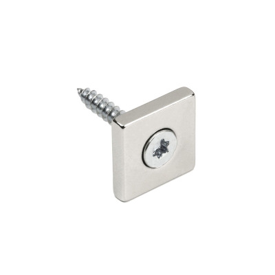Countersunk magnet with screw hole (M3). The magnets are sold individually - screw not included. Size: 20x20x4 mm.