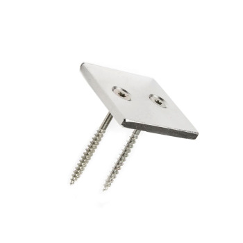 Countersunk magnet with 2 screw holes. The magnet is 40-40-04 mm. Screws are not included.