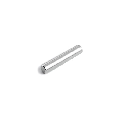 Rod magnet made of neodymium with a width of only 0.5 cm and a length of 2.5cm (5 times the length vs. the diameter).