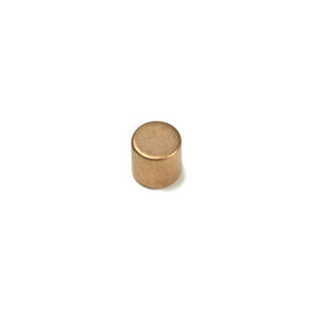 Copper plated magnet 8x8 mm. - strength 2.5 kg.