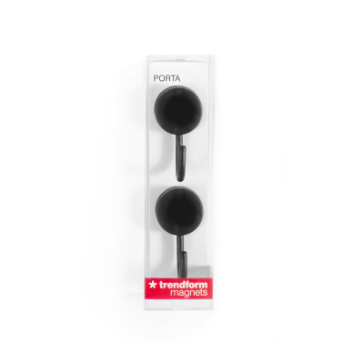 You receive a gift box with 2 magnetic hooks from Trendform FW2811