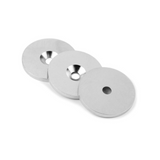 Countersunk metal disc Ø34 mm.