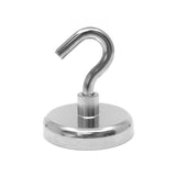 Pot magnet with hook, Ø42 mm.