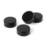 BLACK metal magnets, 4-pack