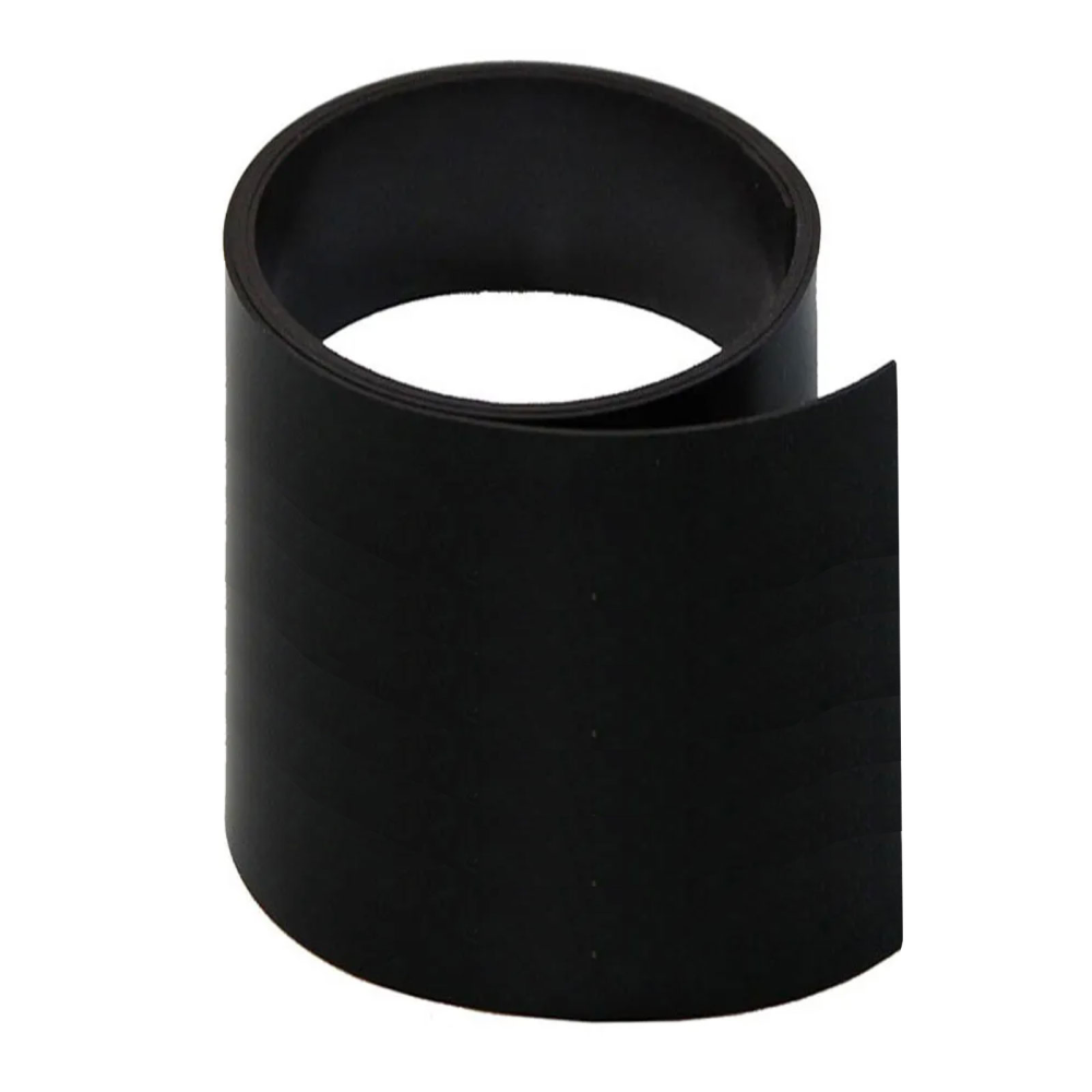 Magnetic foil, Black 150 mm. x 1 m.