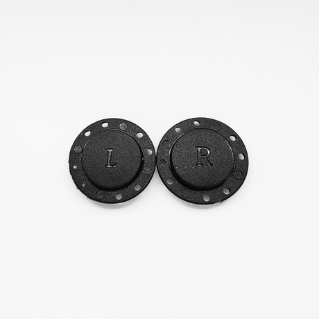 Magnetic button 26 mm., Black