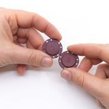 Magnetic button 26 mm., Dark Purple
