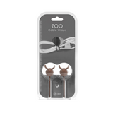 ZOO wrap cable holder brown/white elk, 2-pack