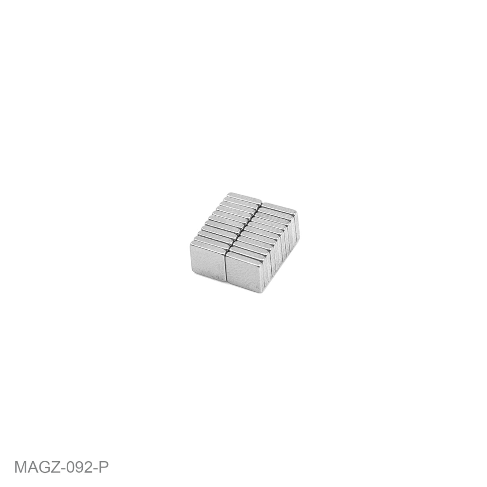 Power magnet, Block 5x5x1 mm.