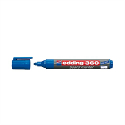 Edding Board Marker 360, Blue (1.5 - 3 mm)