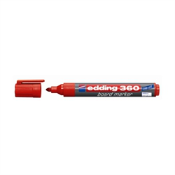 Edding Board Marker 360, Red (1.5 - 3 mm)