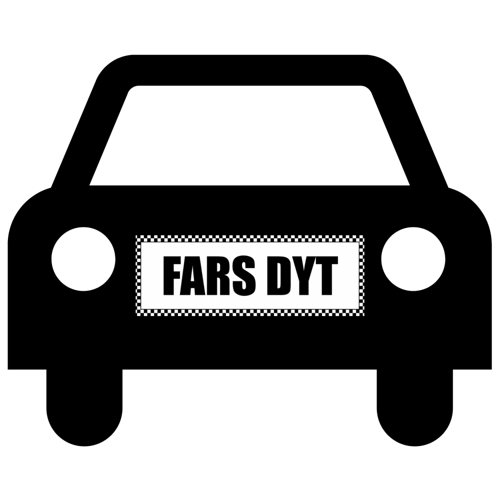 FARS DYT - magnetic sign for car