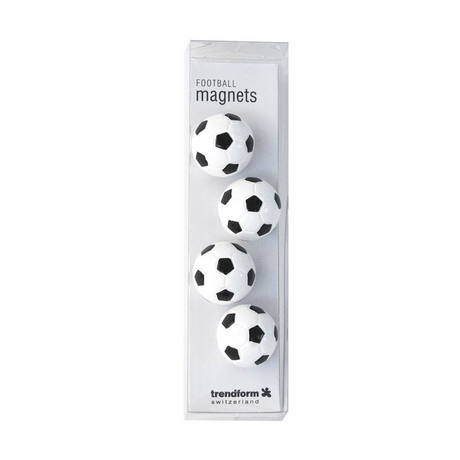 Football magnets, 4 pack