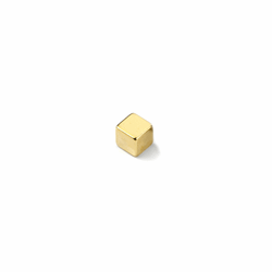 Power magnet, Cube 5x5x5 mm., Gold