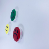 Smiley Magnets, 3-pak MIX - Powerful Magnets