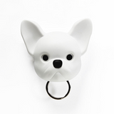 White Dog Key Holder - Magnetic