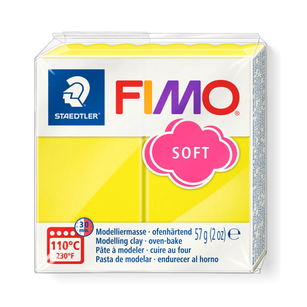 FIMO Soft - lemon yellow (57 g.)