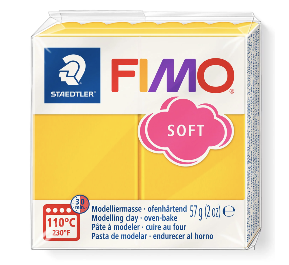 FIMO Soft - sunflower yellow (57 g.)