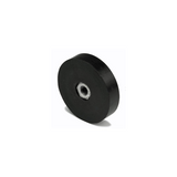 Rubber magnet with internal thread, Ø36 mm.