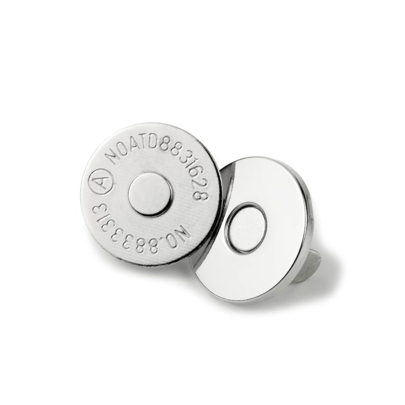Magnetic lock for bags, 14.5 mm.