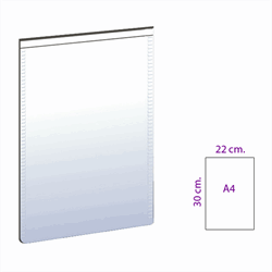 Magnetic pocket A4, White (H)