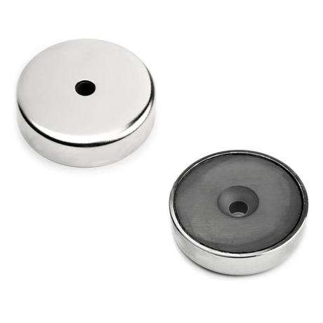 Countersunk pot magnet, Ø60 mm. (ferrite)