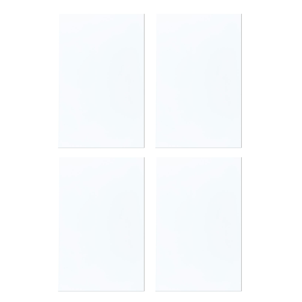 4-pack Magnetic Sheet A6, White