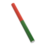 Bar magnet 150x12 mm. red/green (long) - AlNiCo