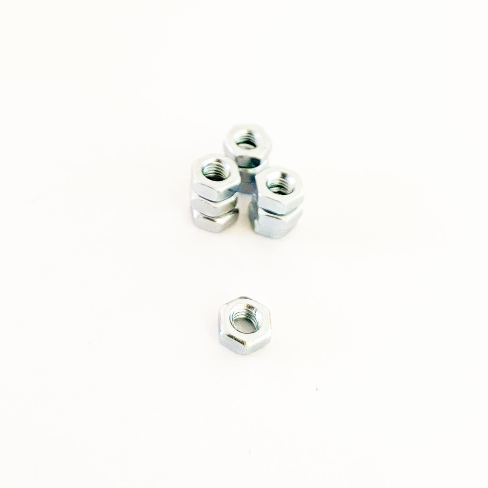 Nut M3 - Steel nut FZB, 10-pack