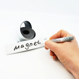 Magnetic foil w. writable surface, 30 mm (3 metres)