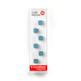 CUBE power magnets 8x8x8 mm., 6-pack, sky blue