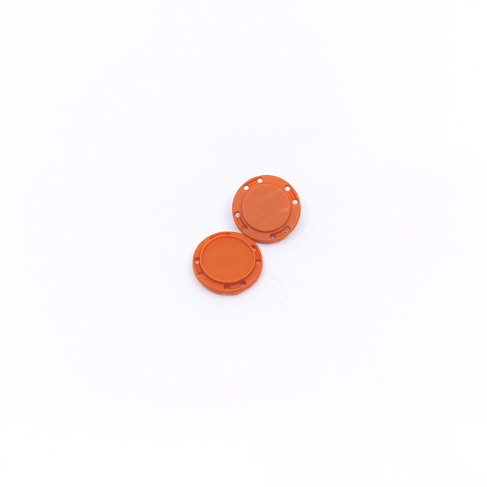 Magnetic button 26 mm., Orange