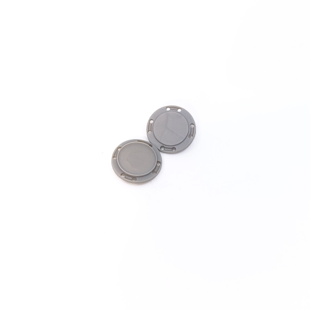 Magnetic button 26 mm., Grey