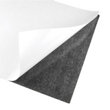 Magnetic sheet A4, Grey w/self-adhesive